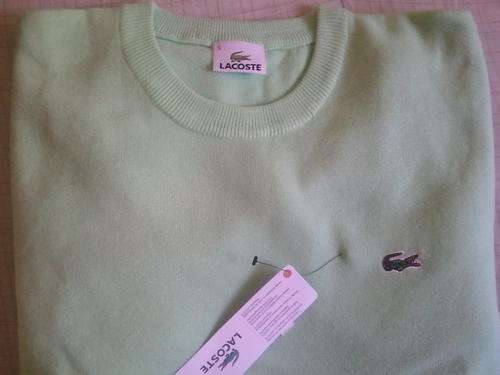 LACOSTE JERSEY LIME GREEN.L