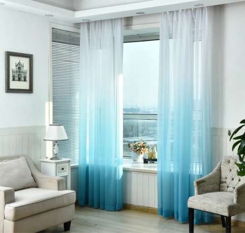 Curtain Tulle for Living Room Bedroom Window High-grade Yarn (1 metre)