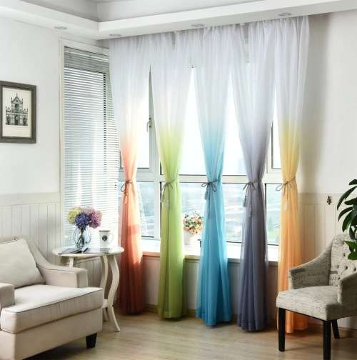 Curtain Tulle for Living Room Bedroom Window High-grade Yarn (1 metre)