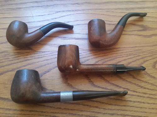 SELECTION OF 4 INTERESTING PIPES