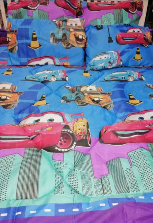 5 PIECE KIDS CHARACTER COMFORTER SET