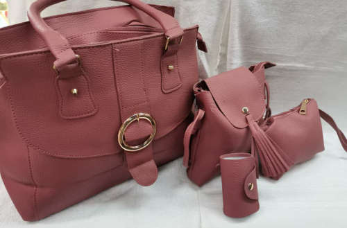 LADIES 4 PIECE FASHION BAGS