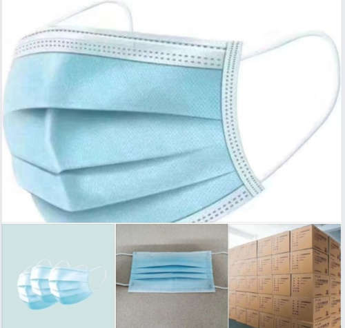 3 PLY SURGICAL FACE MASKs - PACK OF 50