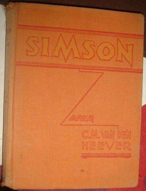 1933 SIMSON C.M. van den Heever