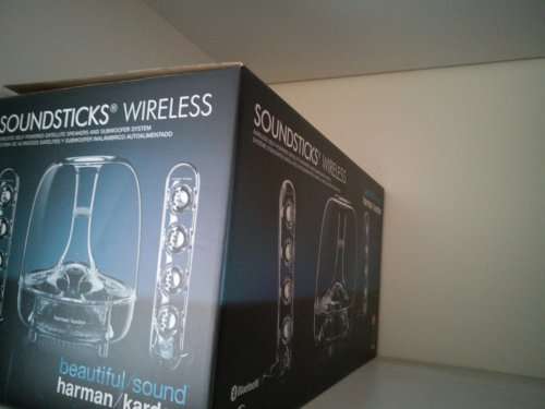Harman Kardon SoundSticks Wireless 2.1-Channel Desktop Speaker System near MINT