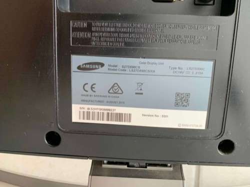 Samsung C27F390FH 27" FHD FreeSync 1800R Curved Monitor