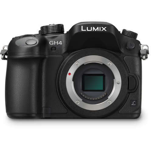 Panasonic Lumix GH4 Mirrorless Camera with 25mm/0.95 prime lense and a 36~72mm/3.5 zoom lense