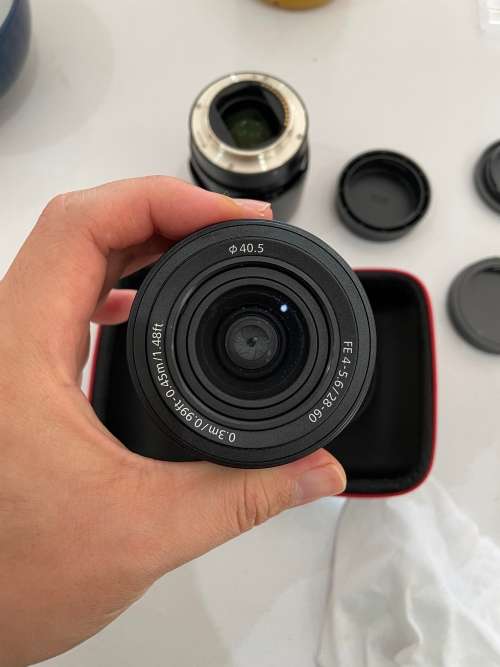 Compact standard zoom lens with full-frame performance - Sony FE 28-60mm f/4-5.6 Lens - 99.99% new
