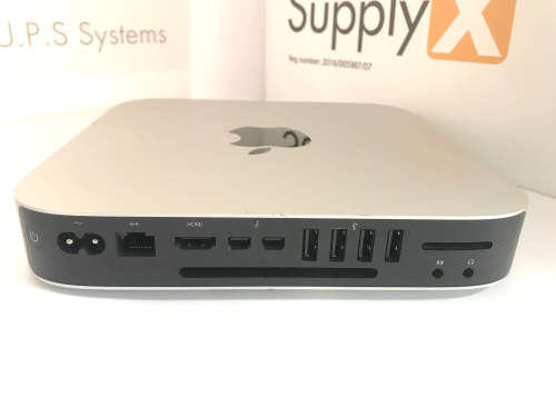 Mac Mini. Preowned. 2.6 up to 3.1GHz. Quad-Core i5, 8GB RAM, 256 ssd Hard drive