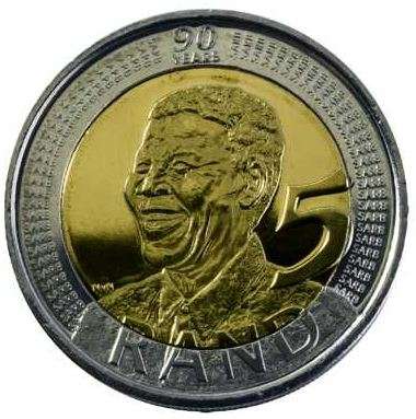 Madiba 90th Birthday R5 coin