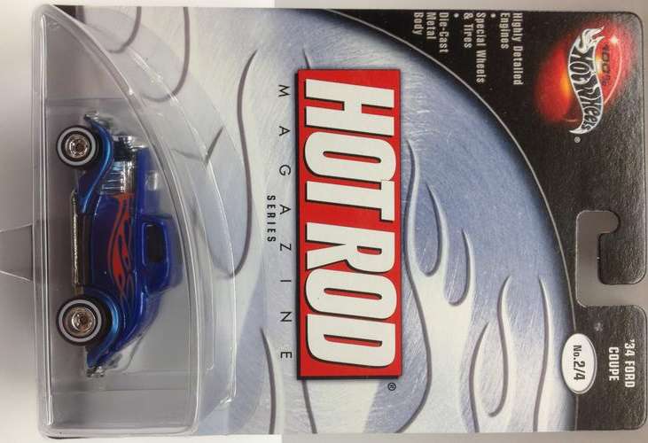Hot Wheels - Hot Rod Magazine - '34 Ford Coupe