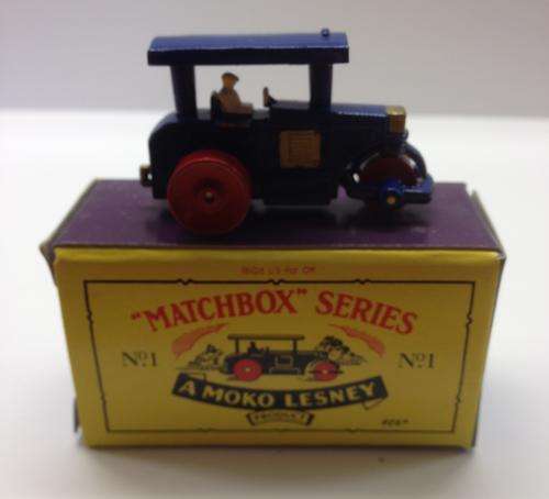 Matchbox Lesney - Moko - Aveling Barford Road Roller No 1 + box
