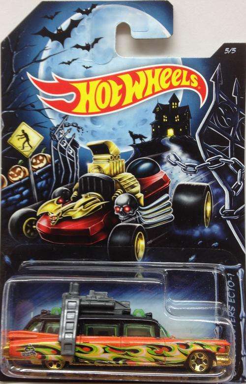 Hot Wheels  - Happy Halloween - Ghostbusters Ecto-1