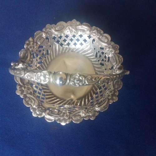 HALLMARKED STERLING SILVER BON BON DISH