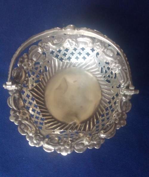 HALLMARKED STERLING SILVER BON BON DISH