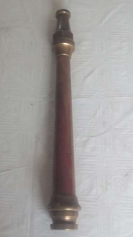 VINTAGE FIREMANS HOSE NOZZLE