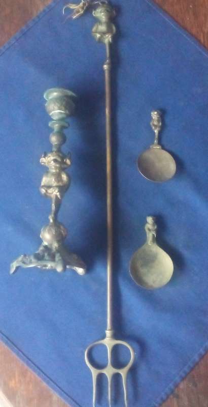 LINCOLN IMP GOTHIC BRASS PIECES