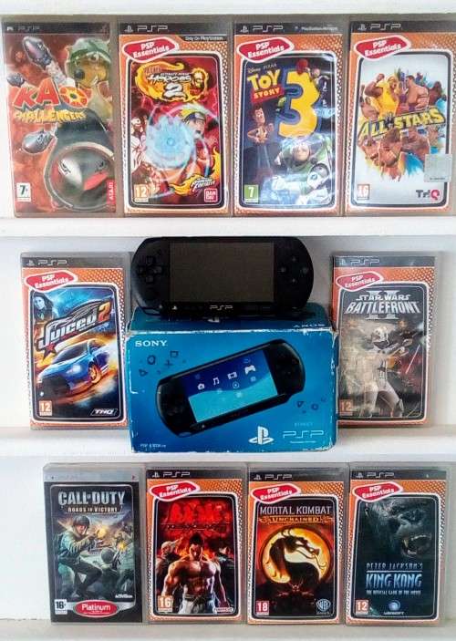 PSP Bundle Plus 10 Games!