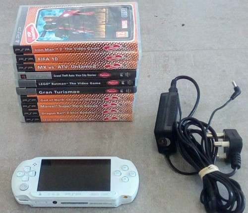 PSP Bundle Plus 10 Games!