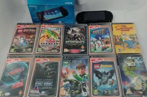 PSP Bundle Plus 10 Games!