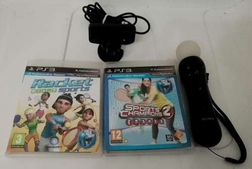 Playstation 3 Move Bundle and 2 Games (PS3)
