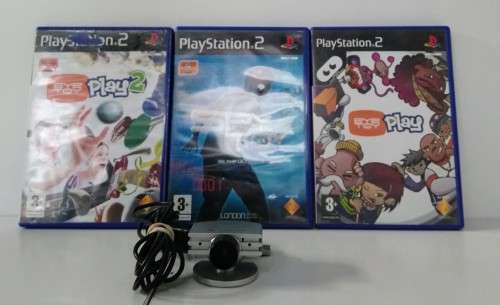 PlayStation 2 Eye Toy Bundle 3 Games