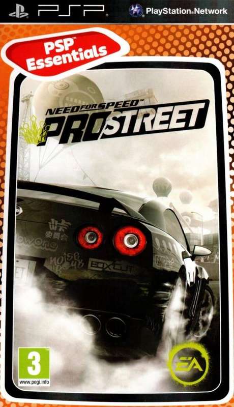Need for Speed ProStreet (PSP)