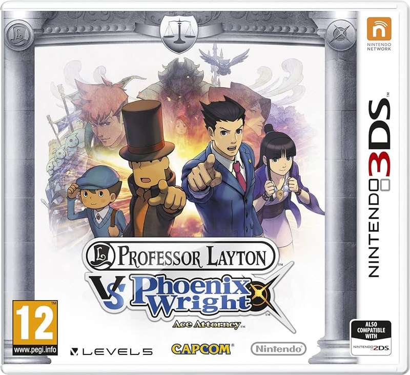 Professor Layton vs Phoenix Wright : Ace Attorney (3DS)