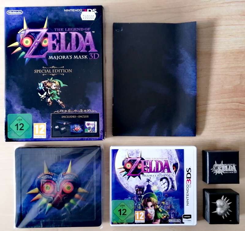 The Legend Of Zelda Majora`s Mask 3D Special Edition (3DS)