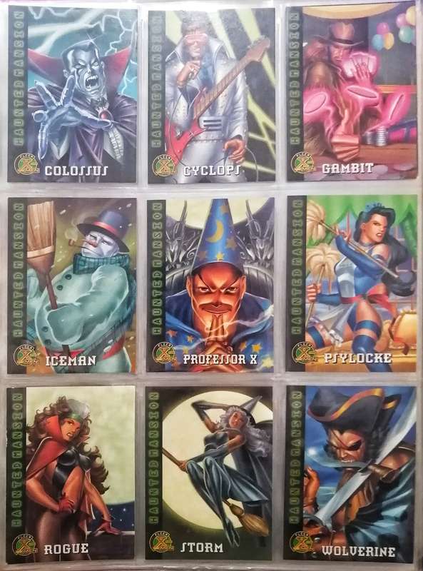 Fleer X-Men Mint Condition card Collection