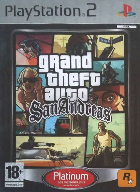 Grand Theft Auto: San Andreas (PS2)