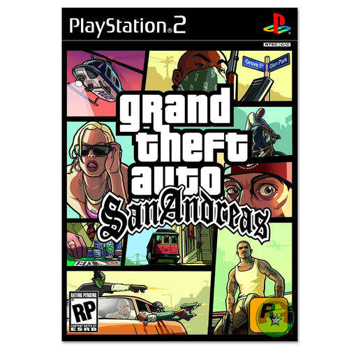 Grand Theft Auto San Andreas (PS2)