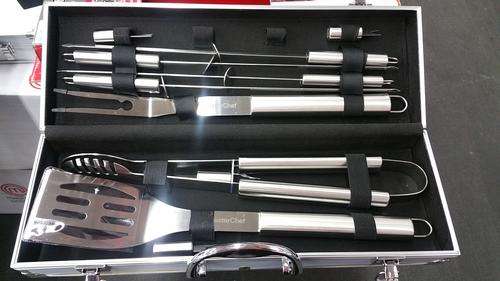 Master Chef braai set with aluminium case