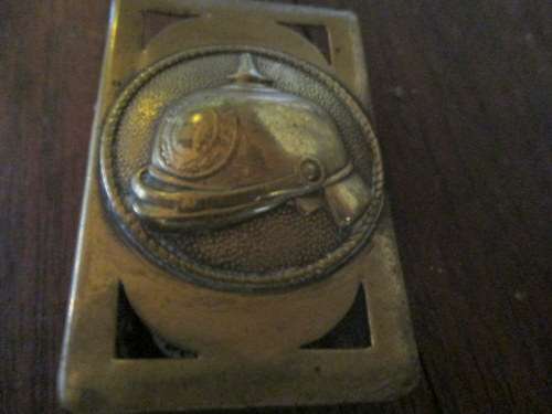 BRASS MILITARY MATCHBOX HOLDER!!! WW1??