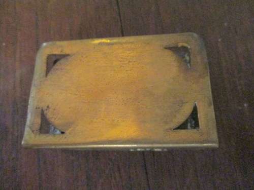 BRASS MILITARY MATCHBOX HOLDER!!! WW1??