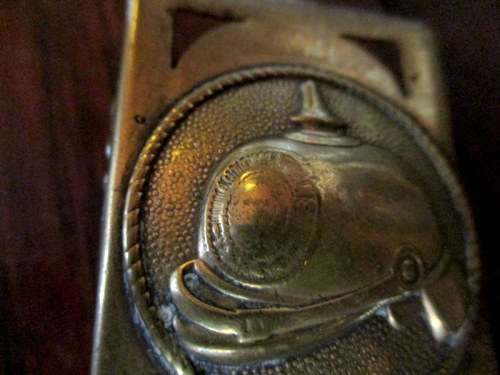 BRASS MILITARY MATCHBOX HOLDER!!! WW1??