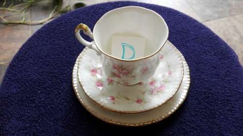 D - PARAGON CHINA - "VICTORIANA ROSE" TRIO!!!