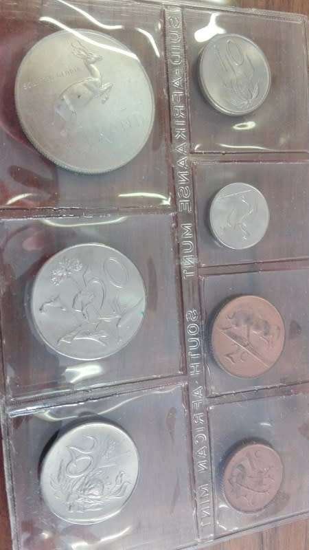 2 X 1968 SOUTH AFRICAN MINT PROOF SETS!!! BID PER SET!!