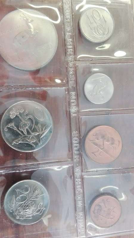 2 X 1968 SOUTH AFRICAN MINT PROOF SETS!!! BID PER SET!!