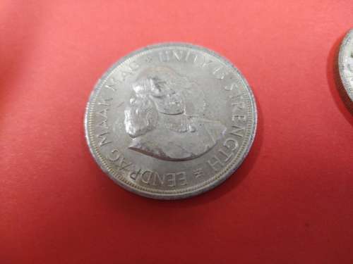 LOT #3 FOUR 1964 SOUTH AFRICAN 50 CENTS COINS