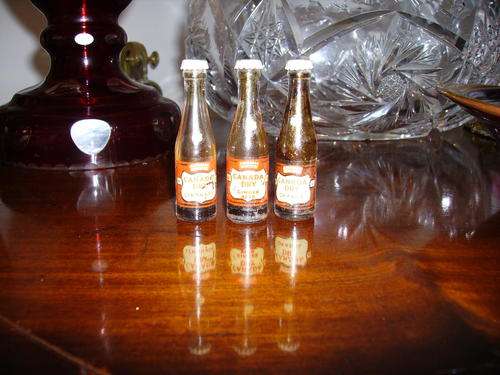 CANADA DRY MINIATURES!!! ORIGINAL!!!