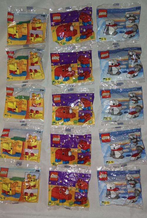 Lego sets party bag prizes & gifts 15 x genuine Lego mini sets for favours or giveaways. Best seller