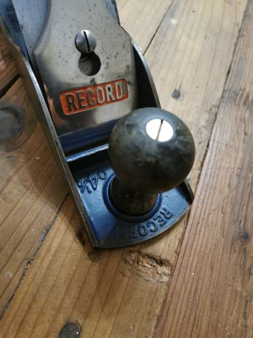 Record no 04 12 hand plane made in England