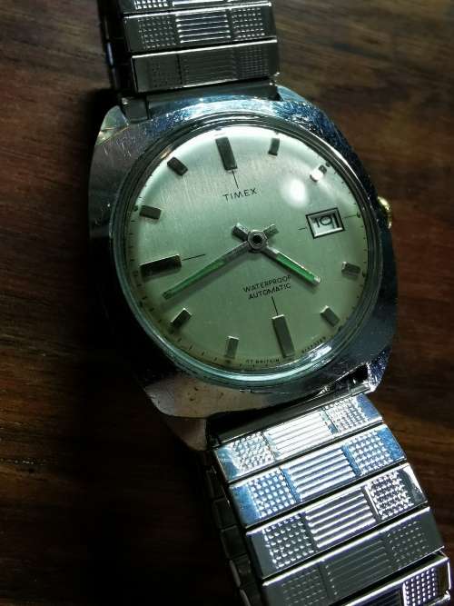 Vintage Timex Automatic watch working