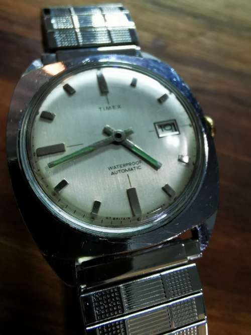 Vintage Timex Automatic watch working