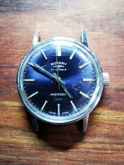 Vintage Rotary Avenger rare colour dial working