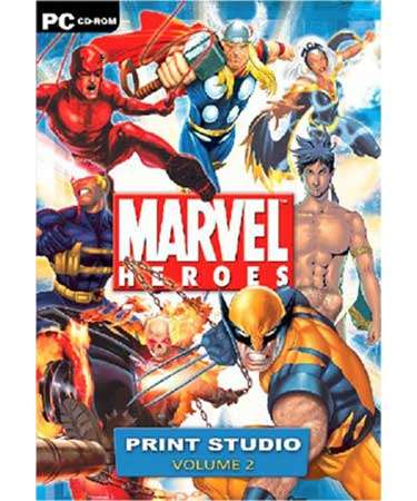 Marvel Heros Print Studio vol2 - Timeoutcafe