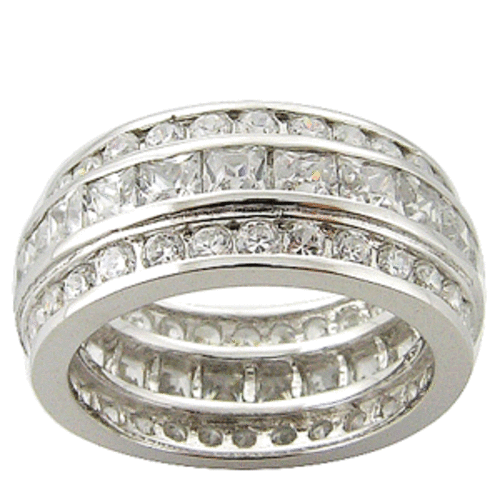 **R950** Stunning SOLID Sterling Silver CZ Unique Designer Inspired