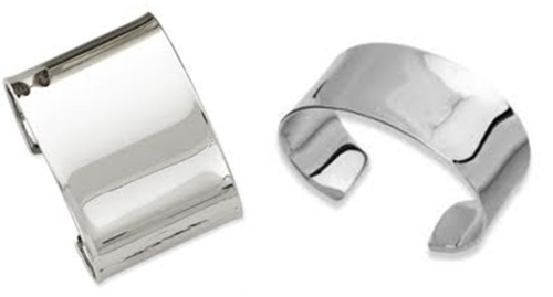 **R1850** Stunning SOLID Sterling Silver Wide Cuff
