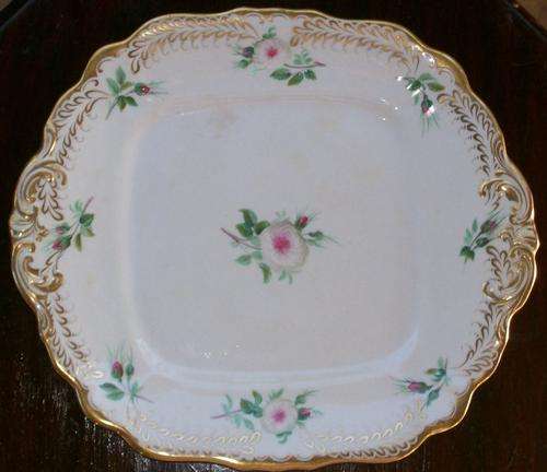 VERY OLD PORCELAIN PLATE MARKED C1820